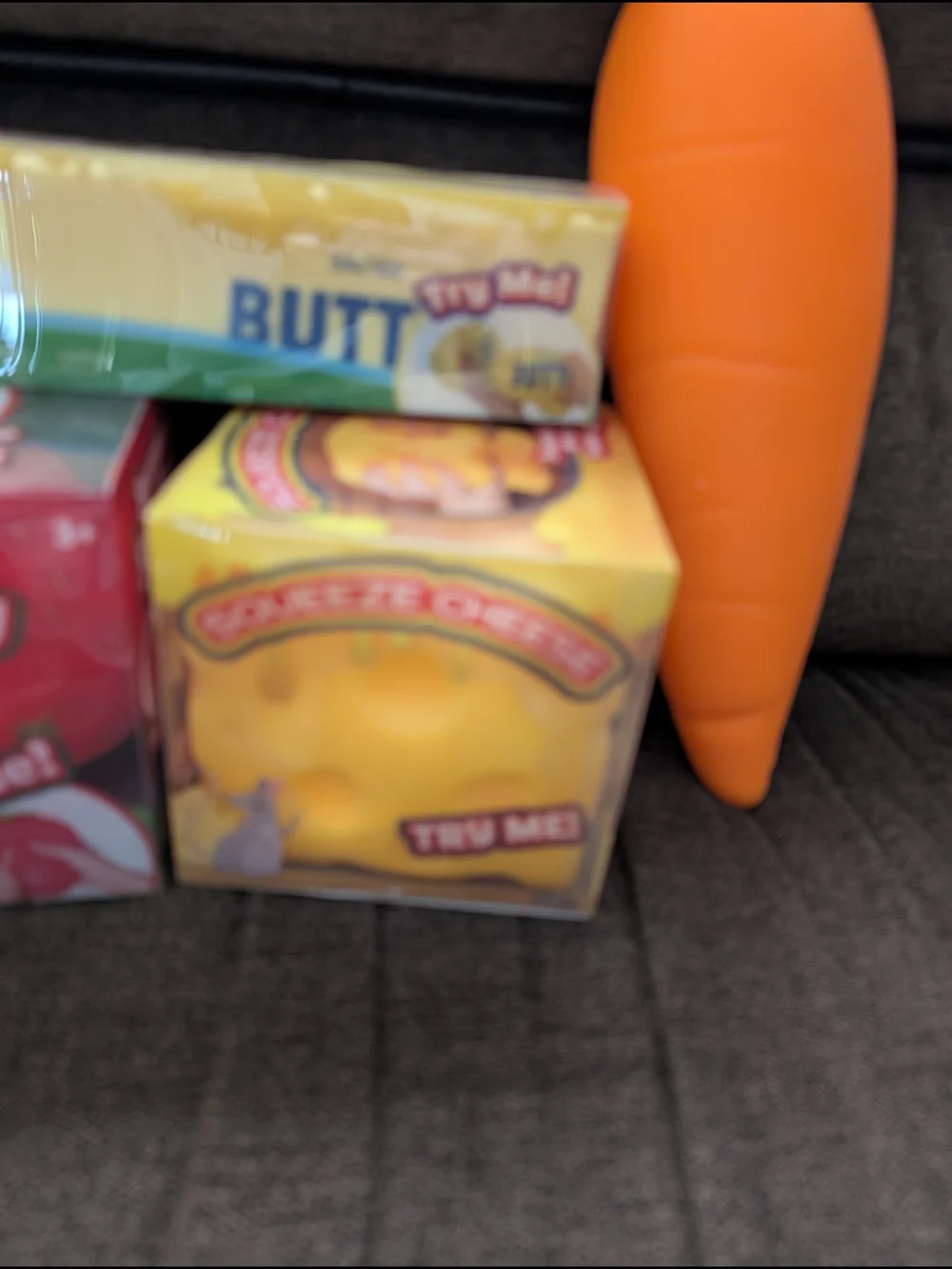 Squeeezy butter, Carrot, Strawberry and Cheese - Picture 4 of 4